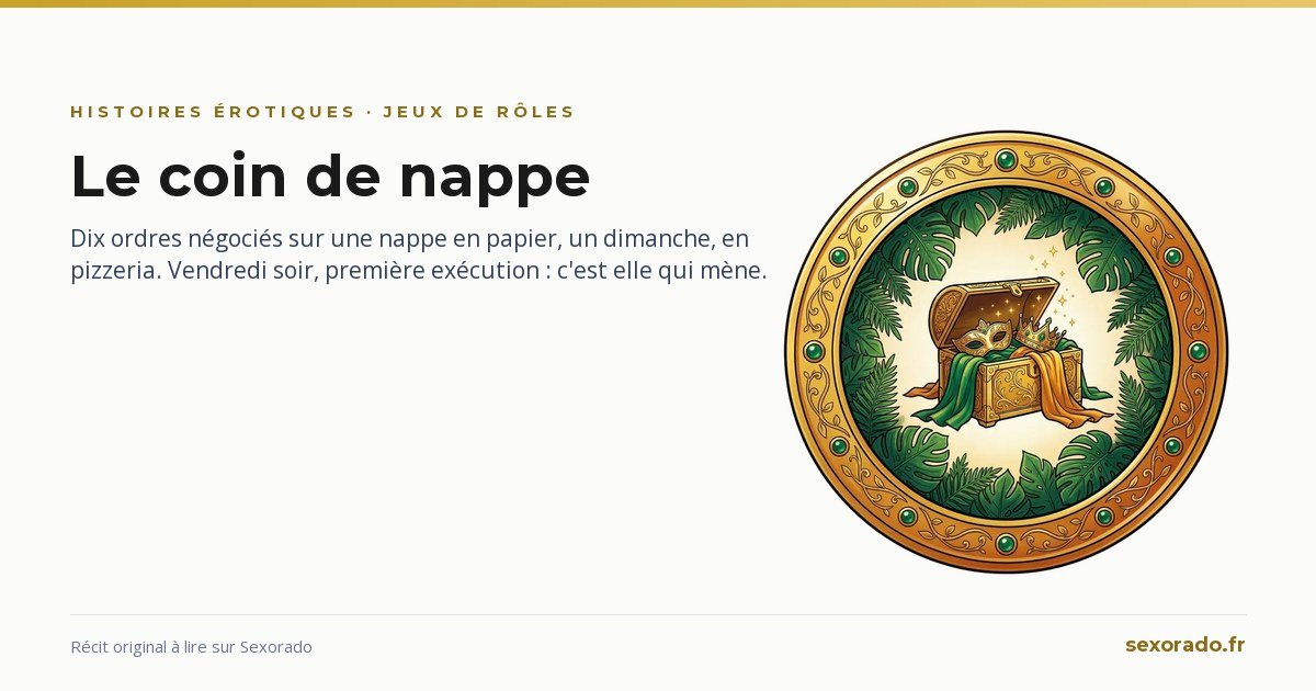 Le coin de nappe