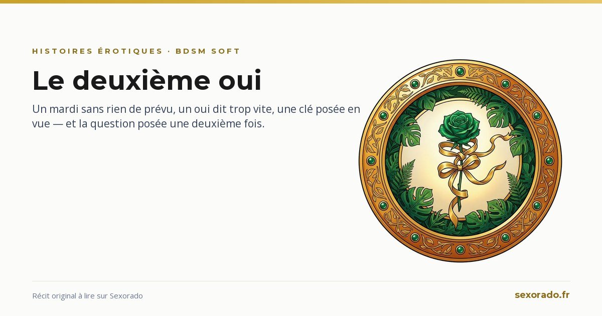 Le deuxième oui